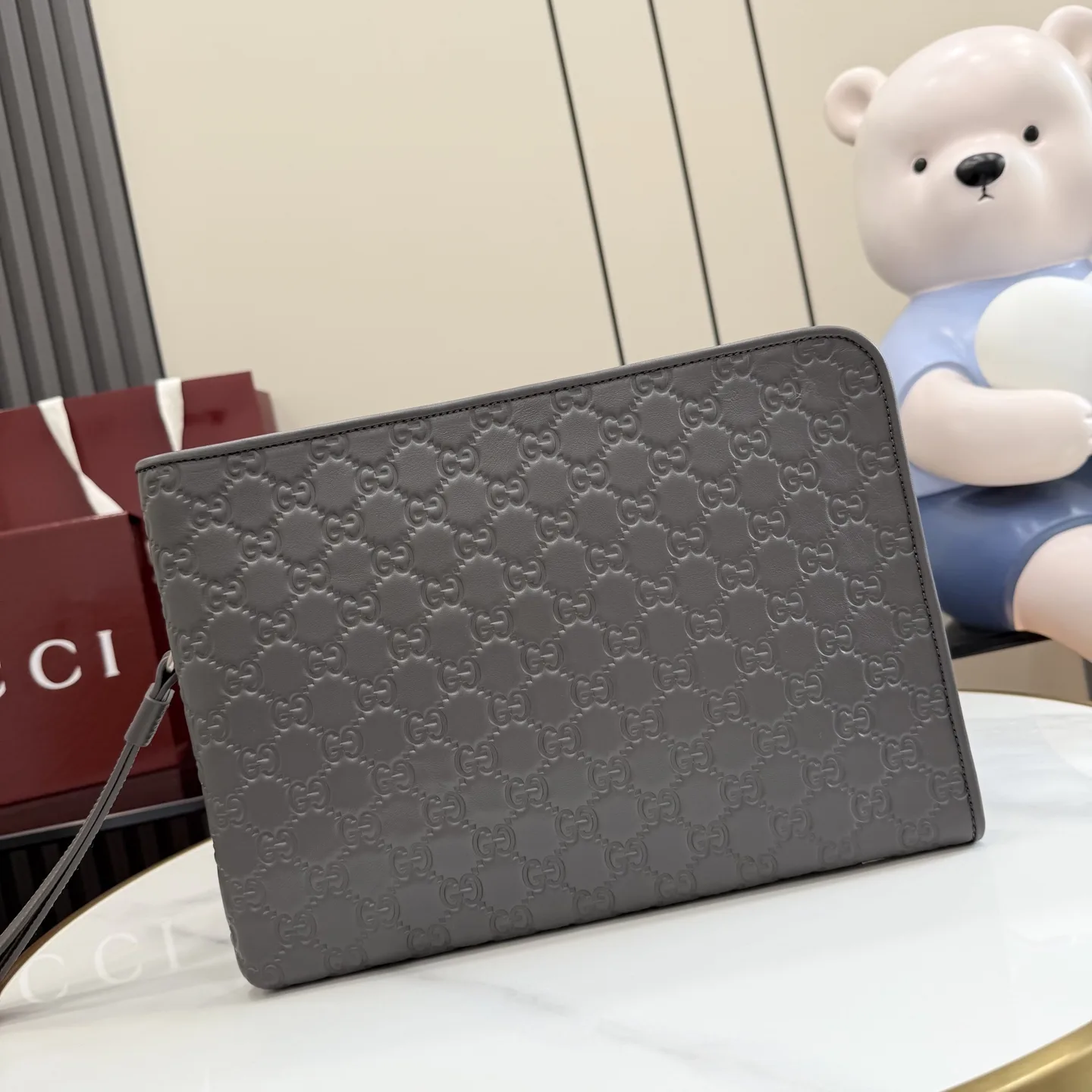 Gucci Smooth Leather Clutch product photo from LabelPicks