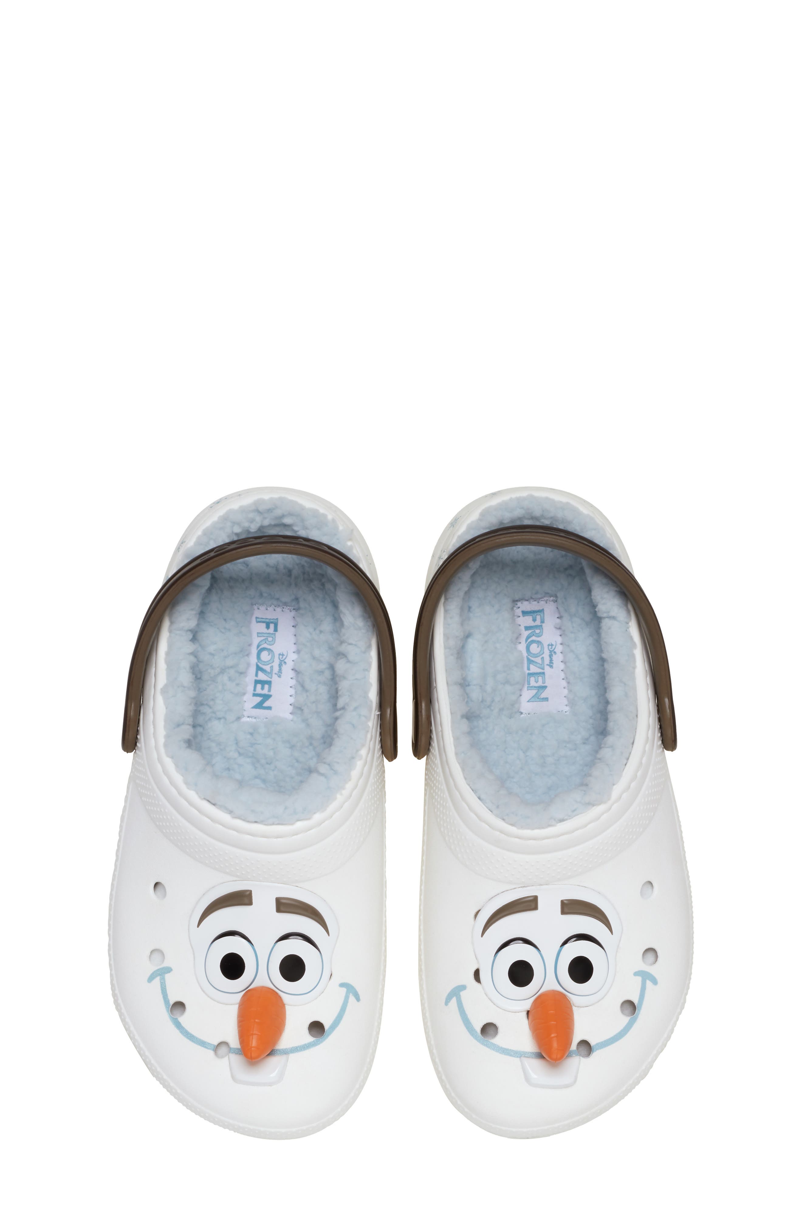 CROCS Kids' Disney™ Olaf Classic Faux Fur Lined Clog