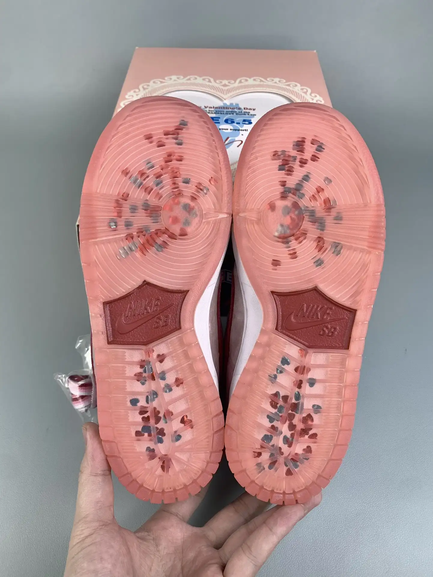 StrangeLove x Nike SB Dunk Low “Valentine’s Day” Skate Shoes product photo from LabelPicks