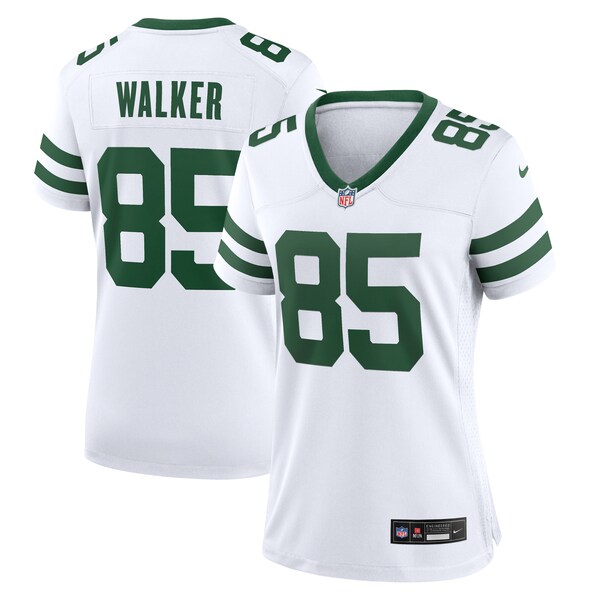 Wesley Walker New York Jets Nike Women's Legacy Retired Player Game Jersey - White/Green