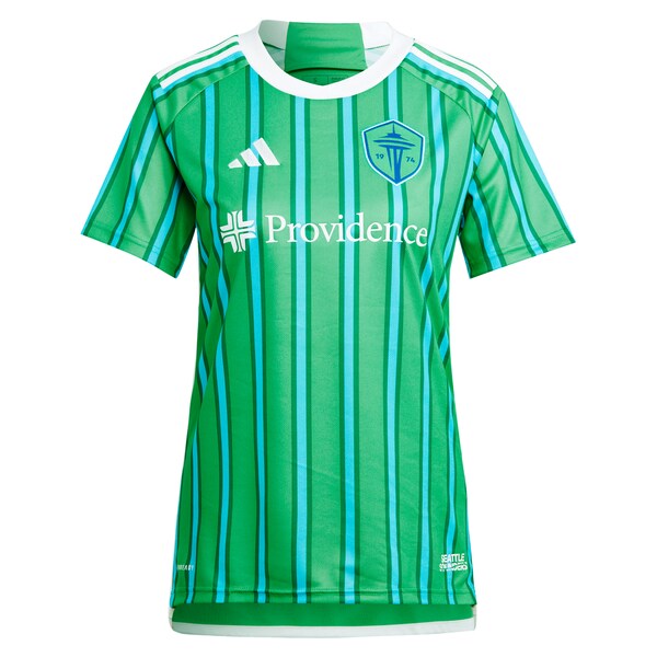 Seattle Sounders FC adidas Women's 2024 The Anniversary Kit Replica Custom Jersey – Green