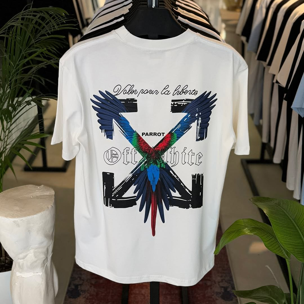 Stylish Street Style Print Round Neck T-Shirt