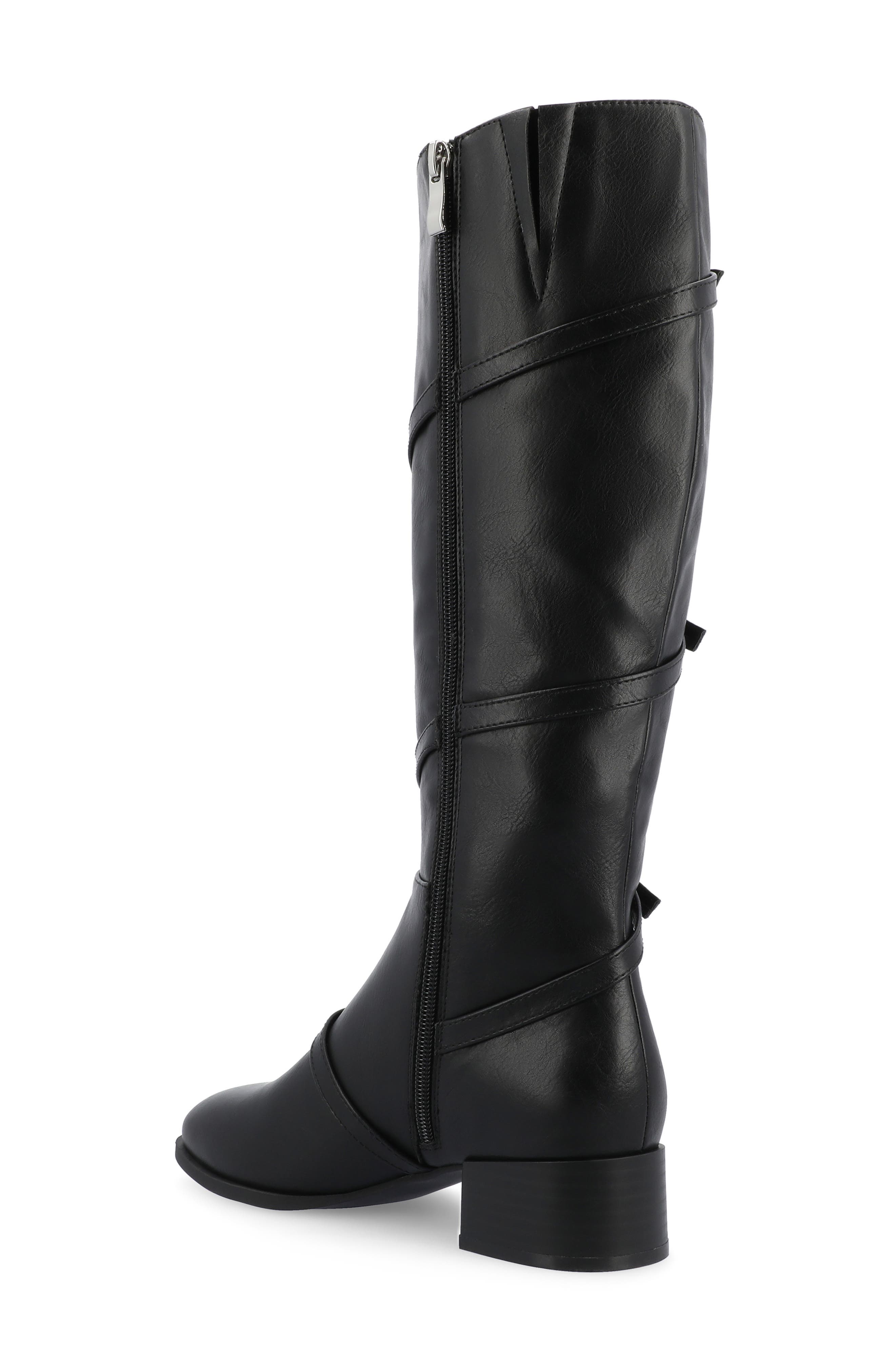Journee Collection Elettra Buckle Knee High Boot