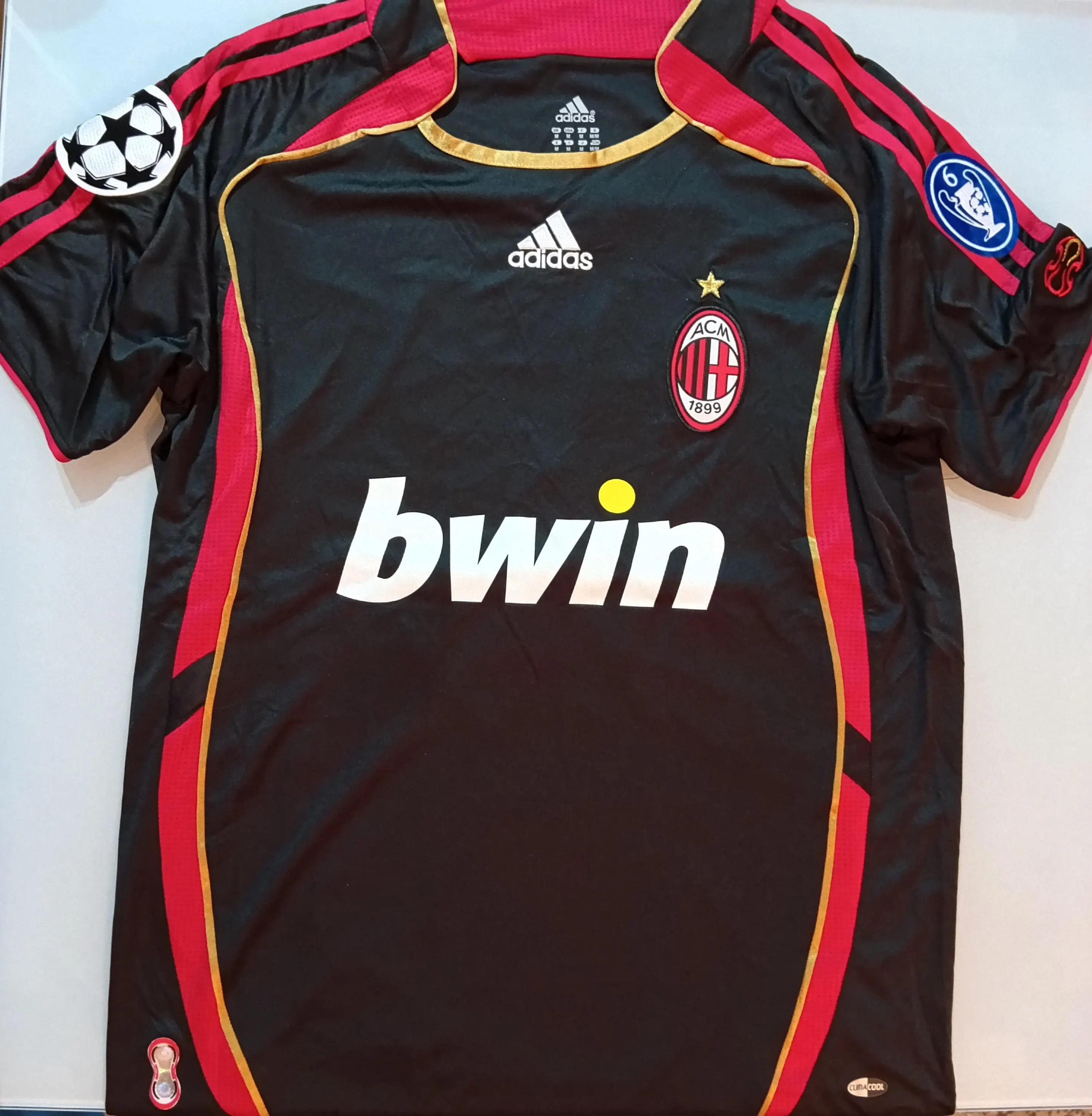 Ricardo Kaka Signed Autographed AC Milan Football Shirt With COA