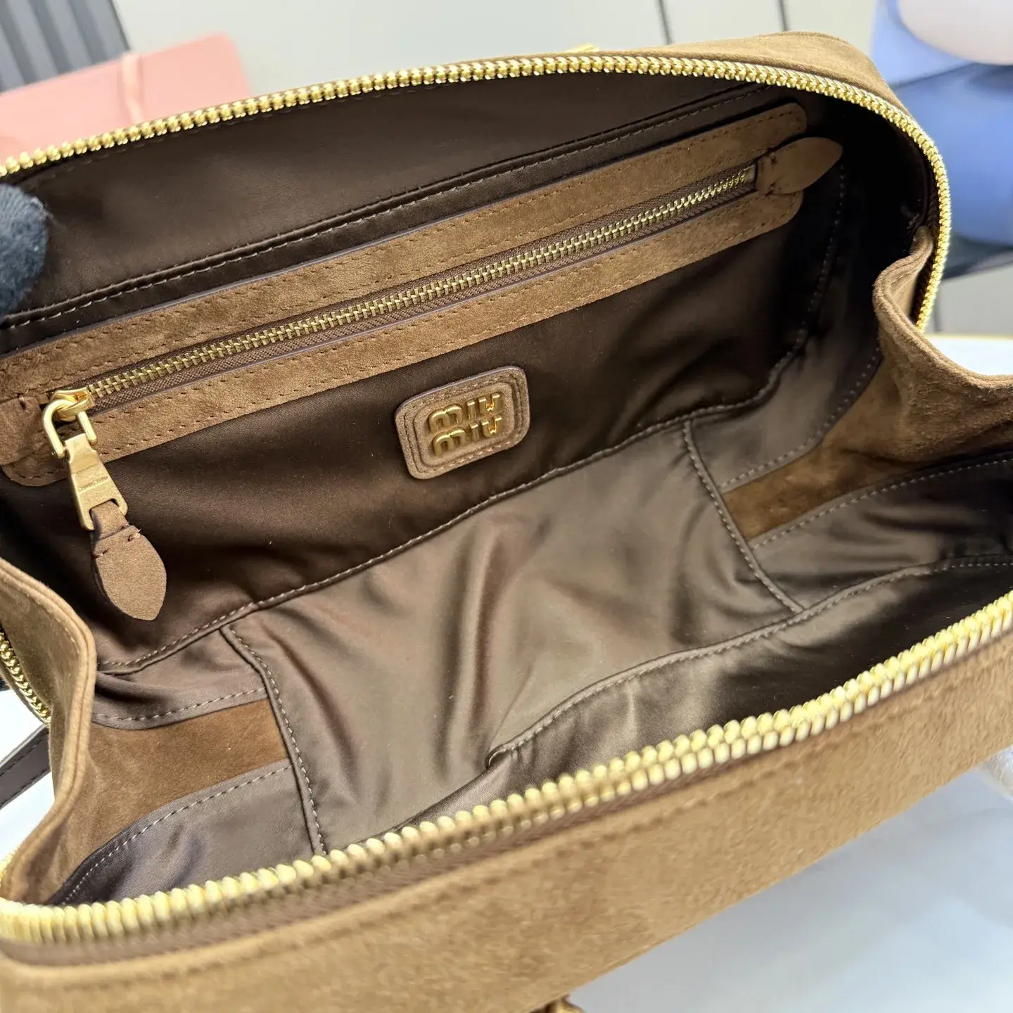 Miu Miu Matelasse Lambskin Top Handle Bag product photo from LabelPicks