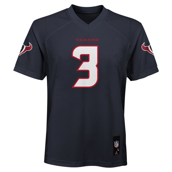 Tank Dell Houston Texans Youth Replica Player Jersey - Navy
