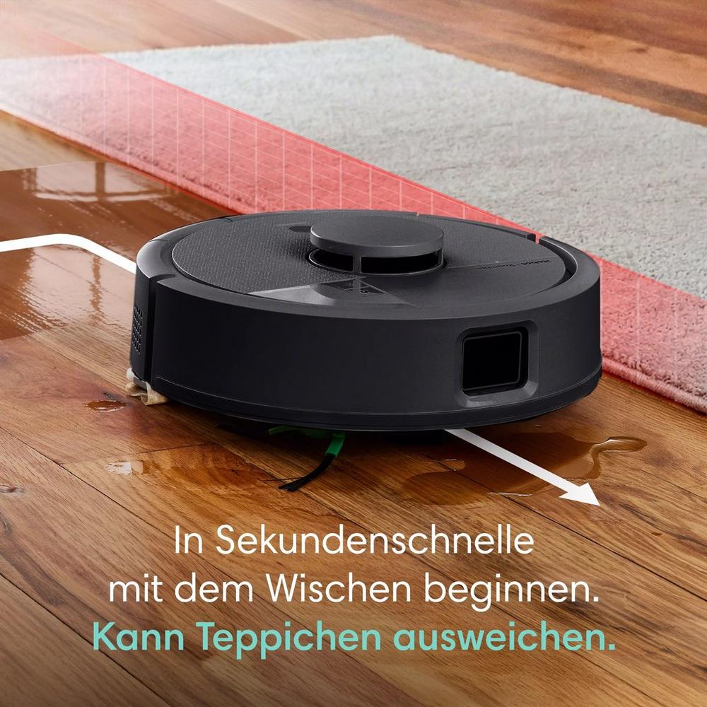 Roomba® Mini Saug- & Wischroboter + AutoEmpty™ Dock – Schwarz