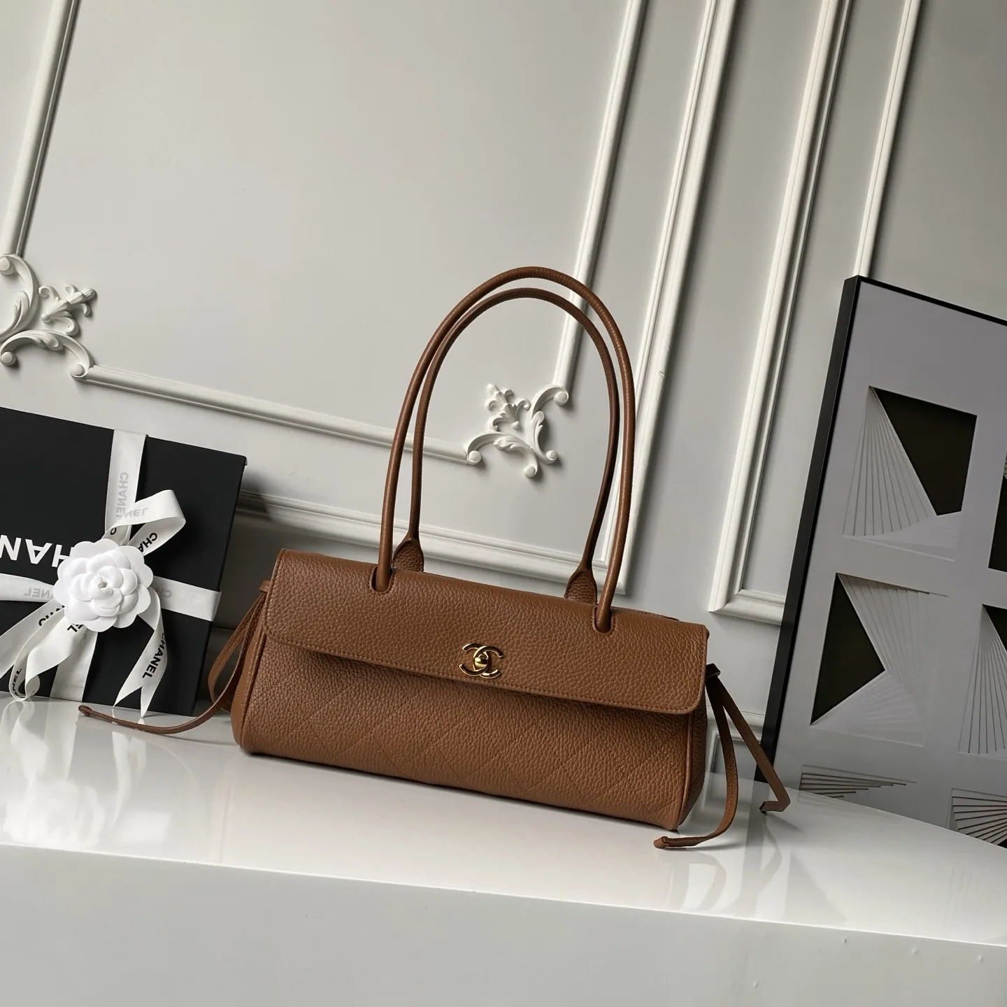 Chanel Quilted Leather Top Handle Bag product photo from LabelPicks