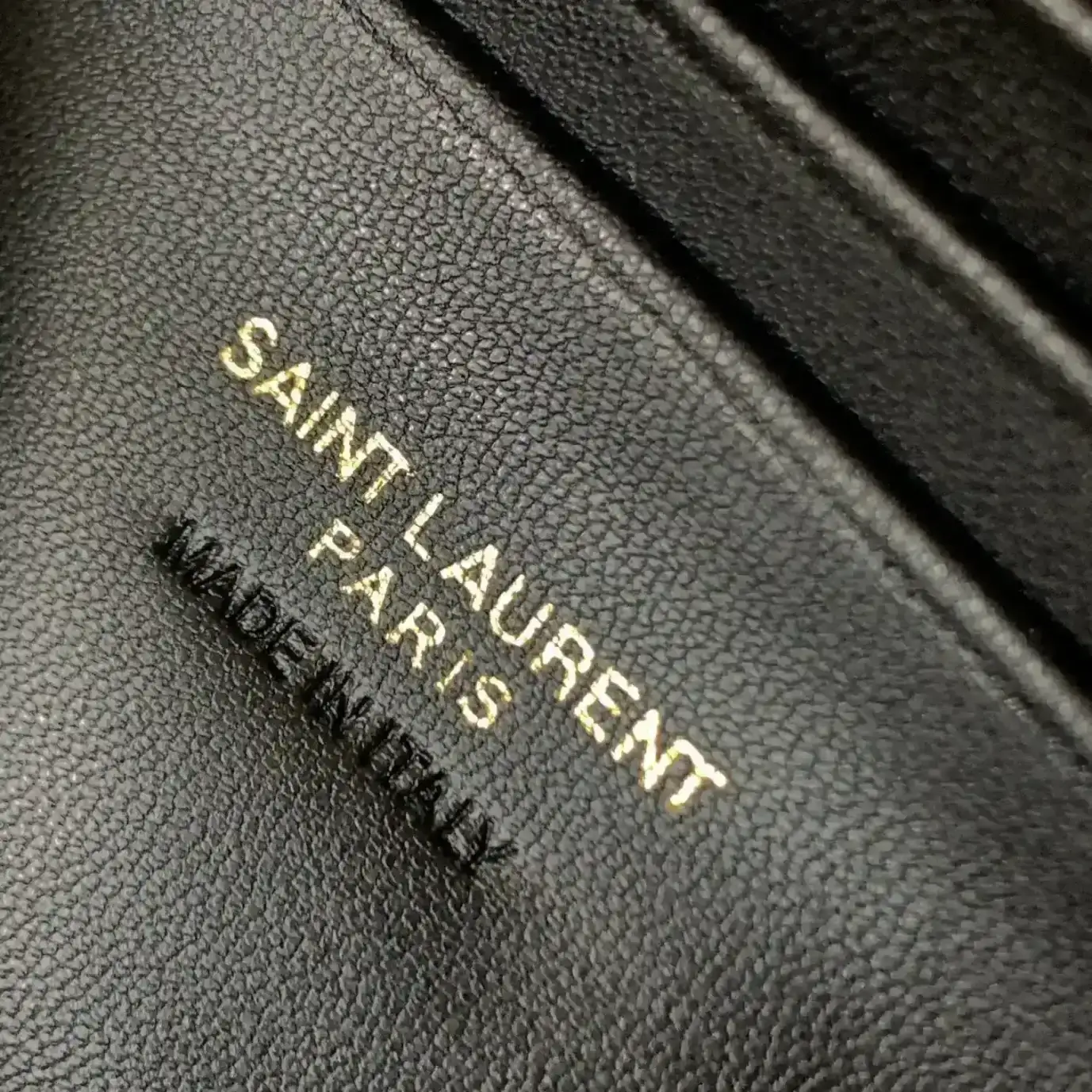 Saint Laurent Grained Leather Crossbody Bag product photo from LabelPicks