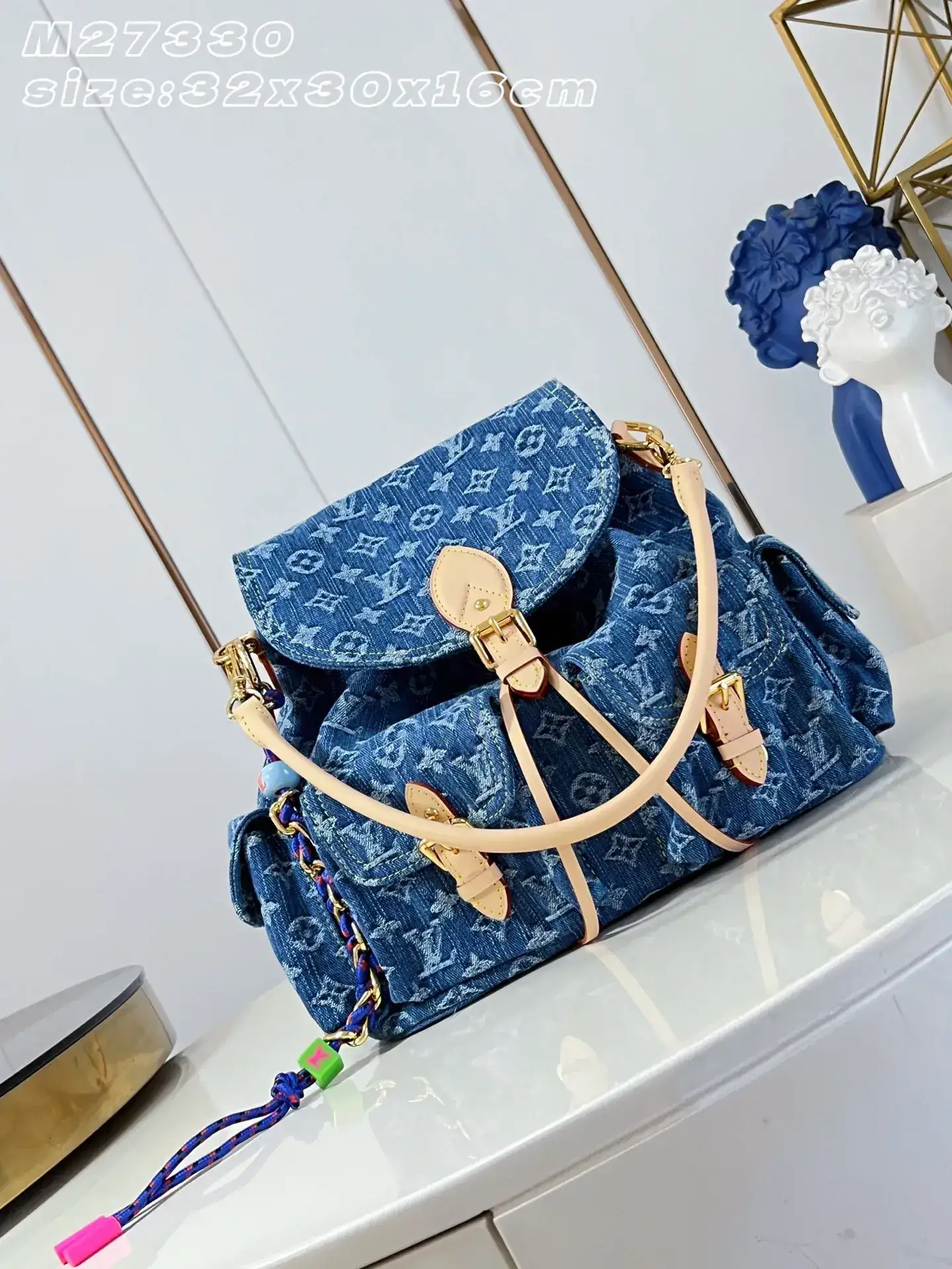 Louis Vuitton Denim Backpack product photo from LabelPicks