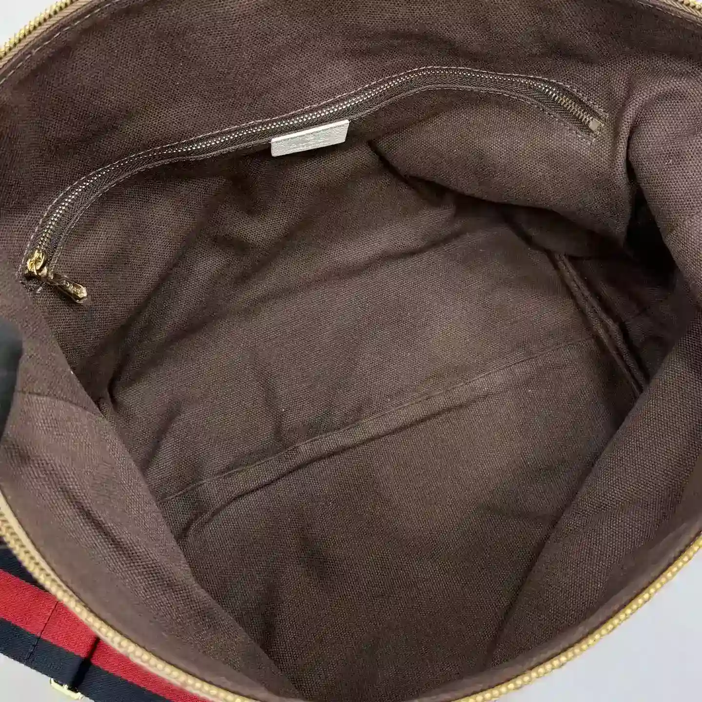 Gucci Canvas and Leather Shoulder Bag product photo from LabelPicks