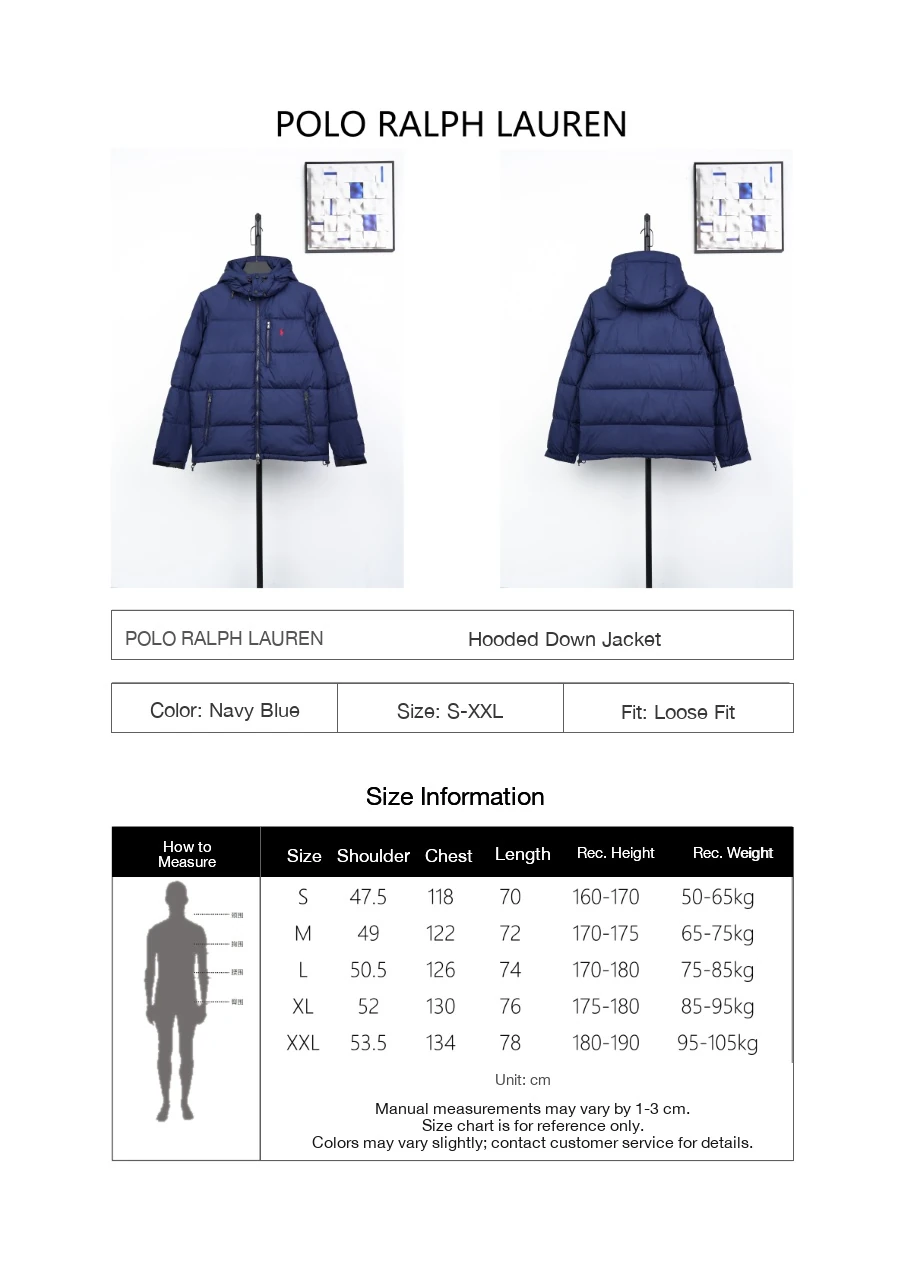 Ralph Lauren Blue Pony Embroidered Hooded Down Jacket product photo from LabelPicks