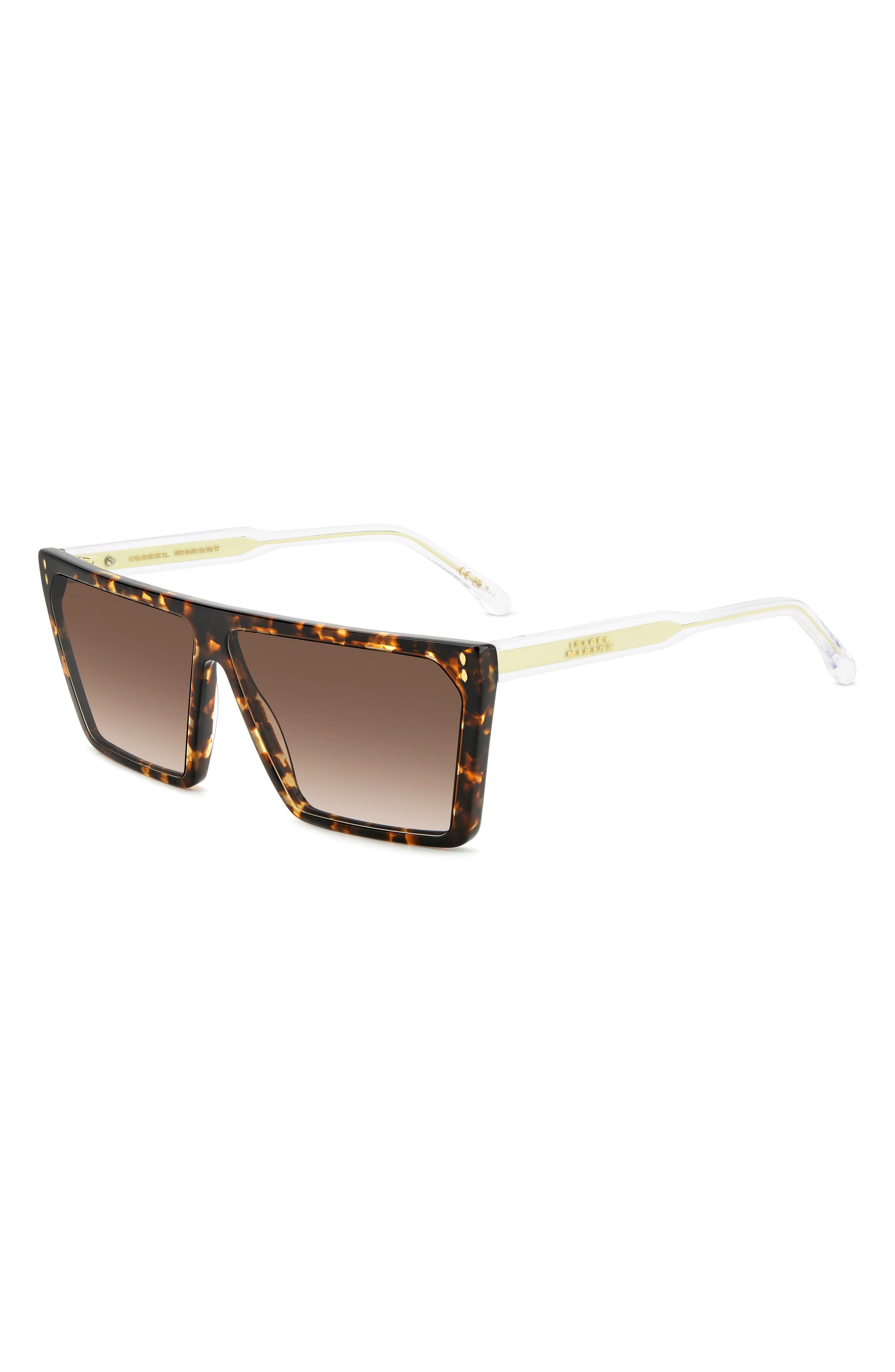 Isabel Marant 64mm Oversize Rectangular Sunglasses