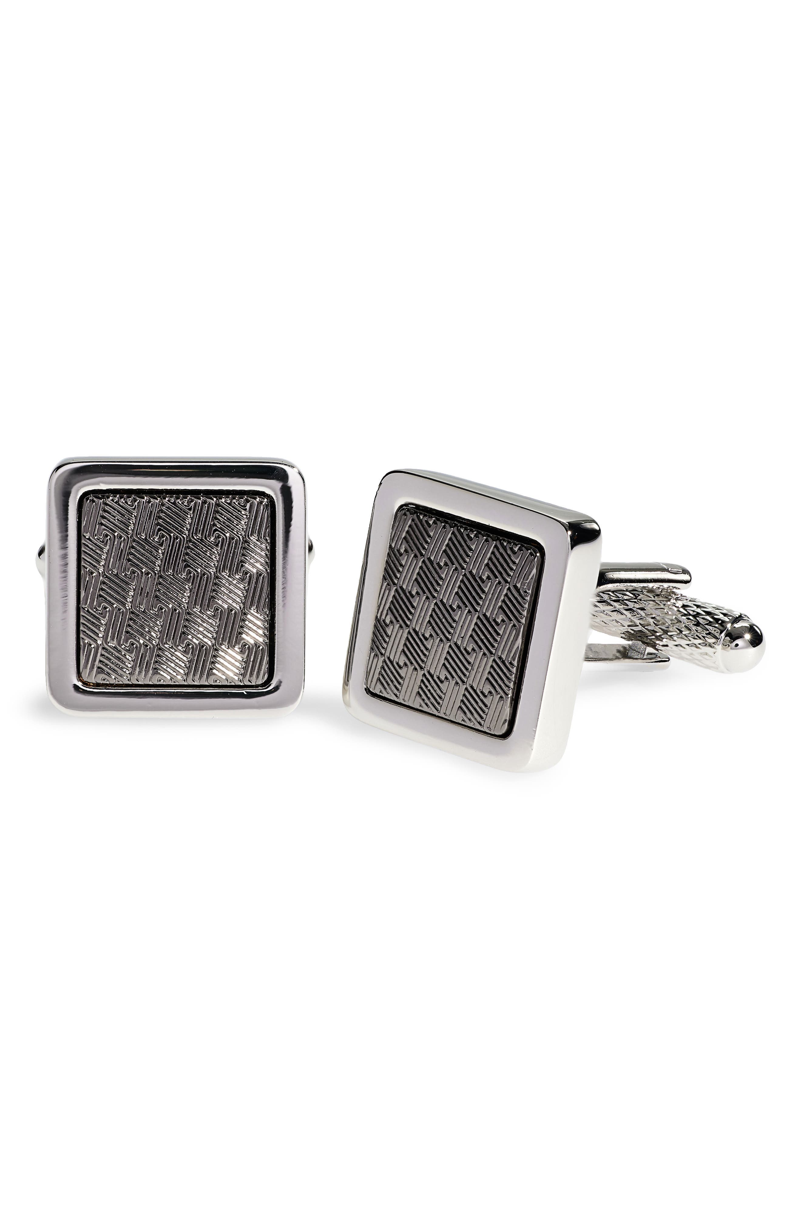 Original Penguin Checkerboard Cufflinks