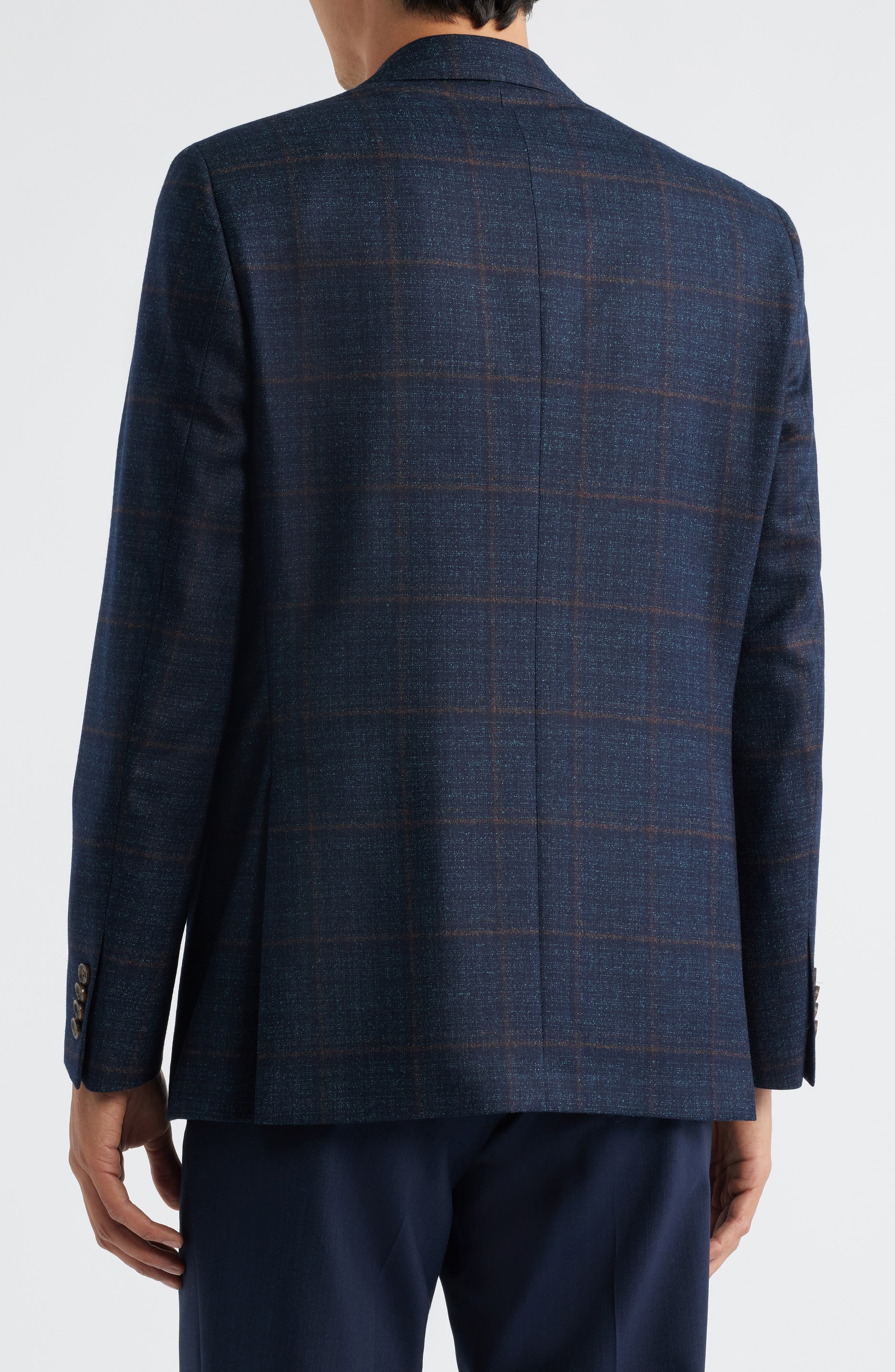 Jack Victor Esprit Deco Check Wool Mélange Sport Coat