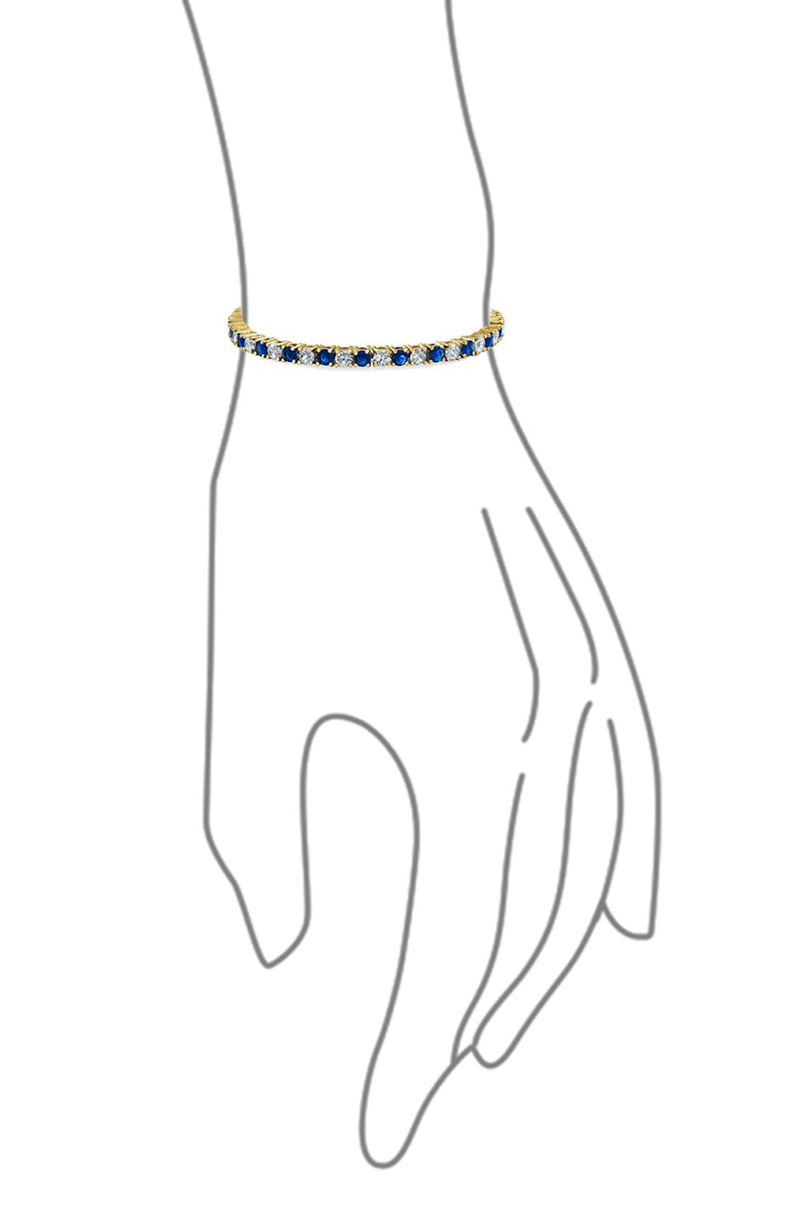 BLING JEWELRY CZ Tennis Bracelet
