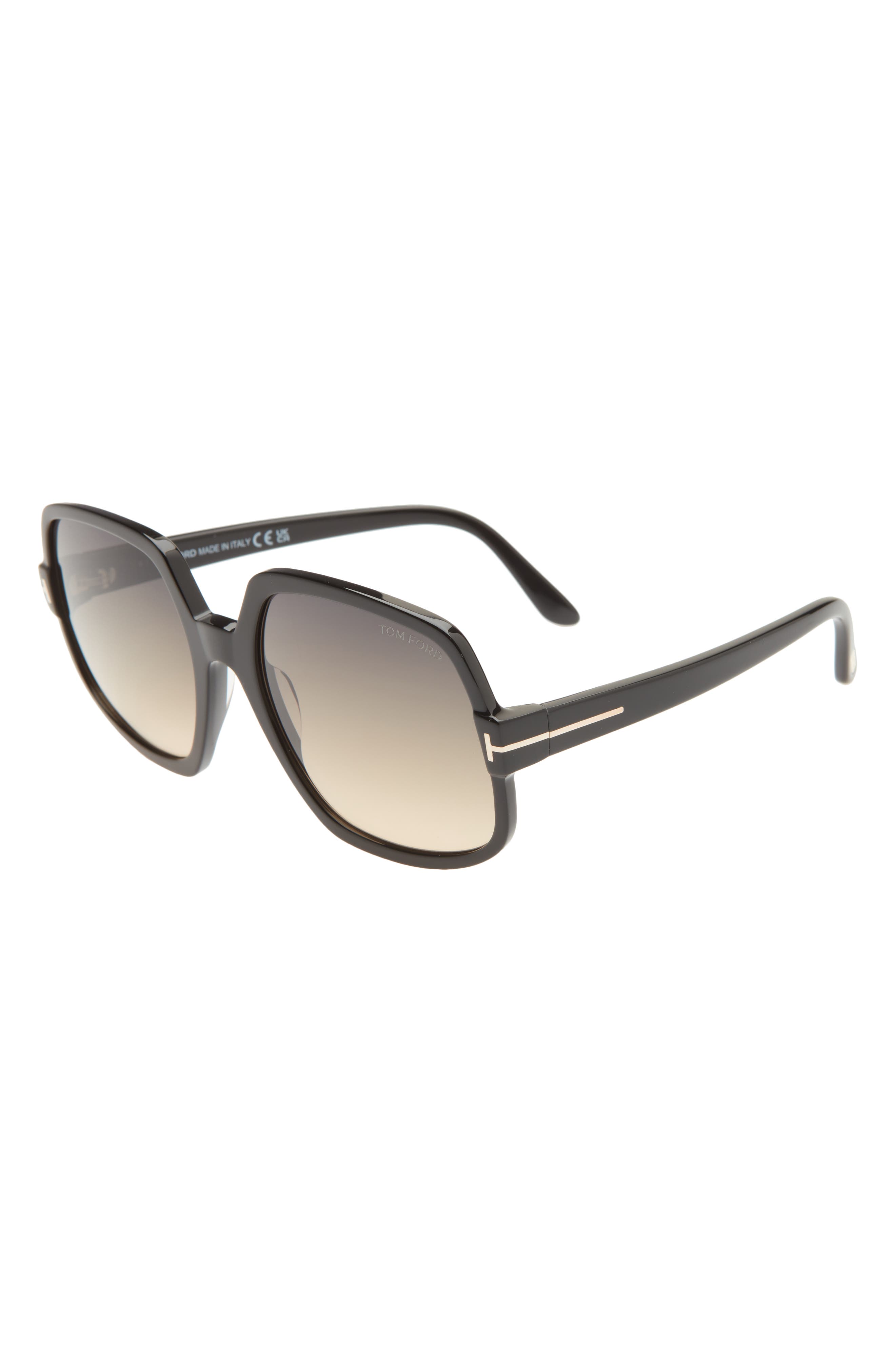 TOM FORD Delphine 60mm Gradient Sunglasses
