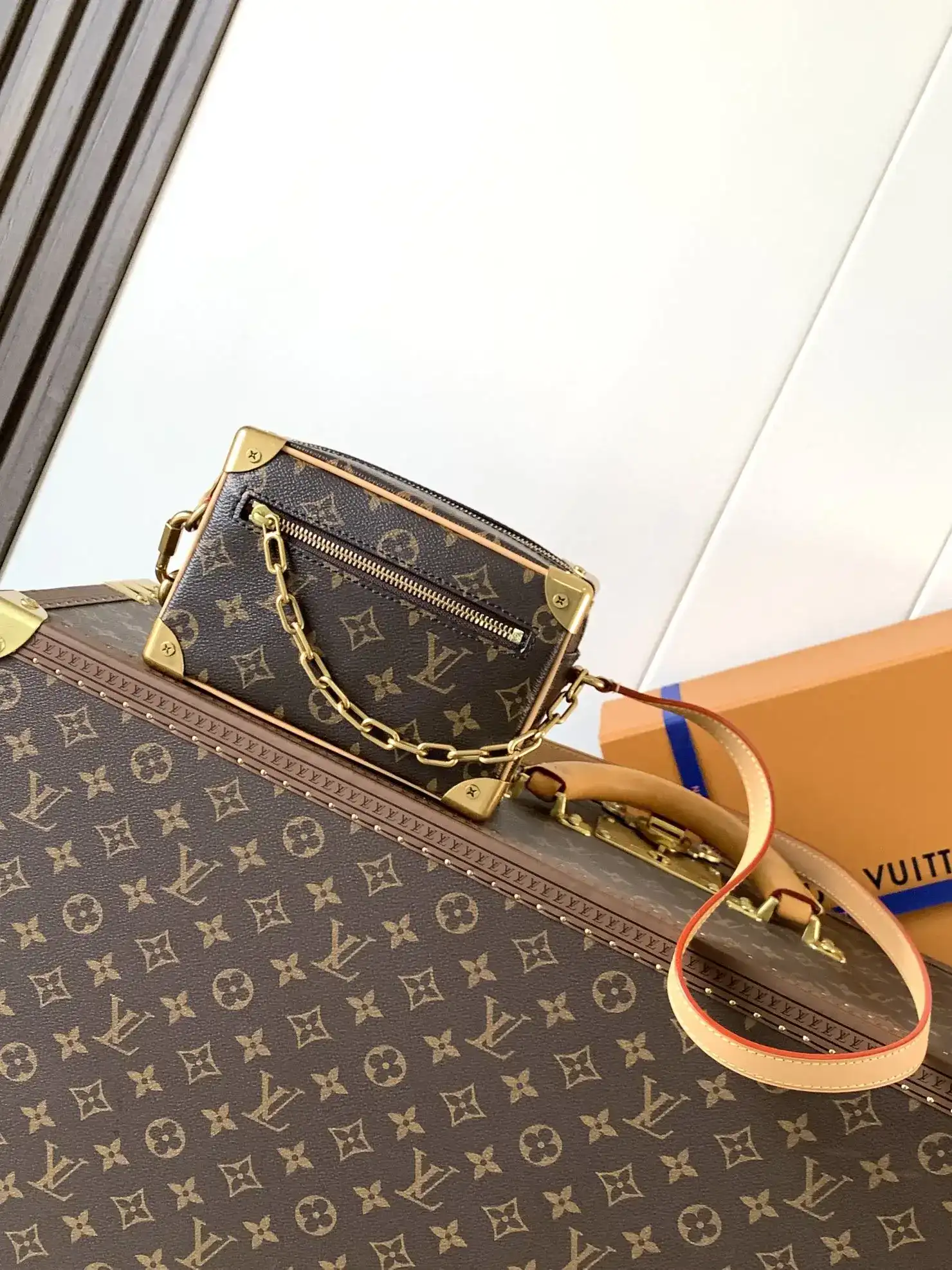 Louis Vuitton Soft Trunk Monogram Canvas Top Handle Bag product photo from LabelPicks