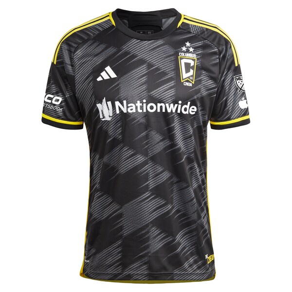 Columbus Crew adidas 2024 VeloCITY Kit  Authentic Custom Jersey - Black