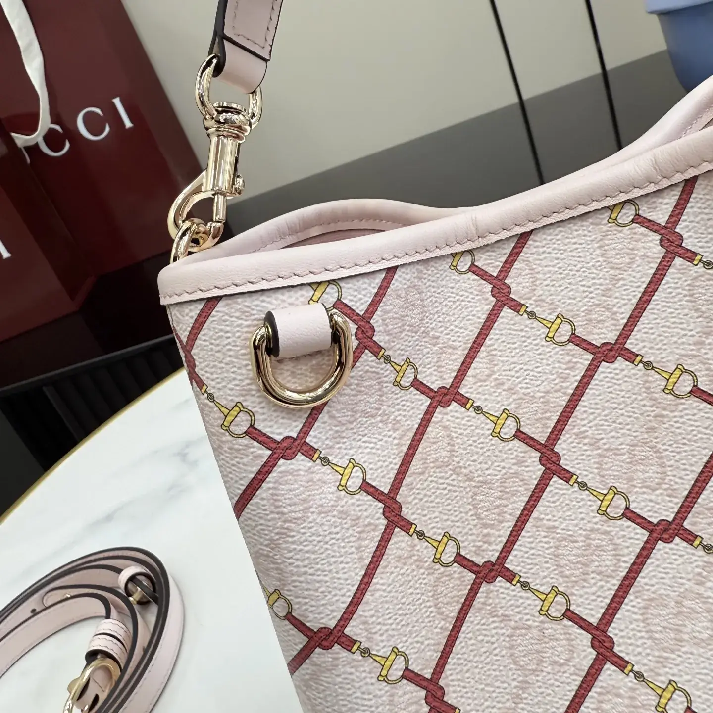 Gucci Pink Bucket Bag product photo from LabelPicks