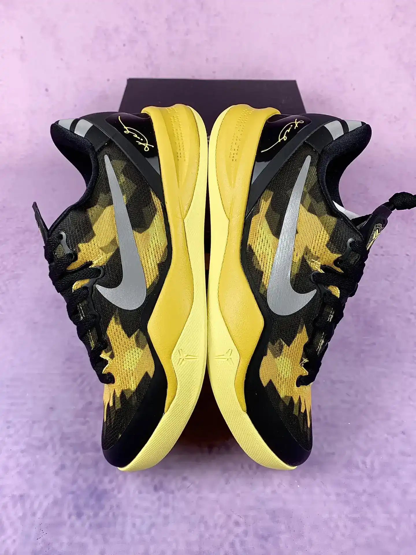 Nike Zoom Kobe VIII 'Sulfur Electric' Shoes product photo from LabelPicks