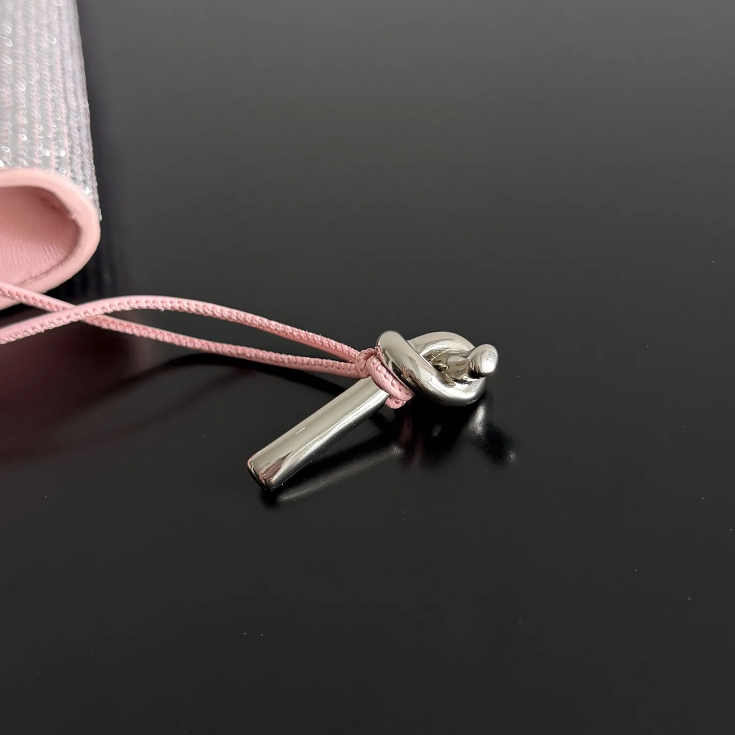 Bottega Veneta Lambskin Andiamo Evening Bag product photo from LabelPicks