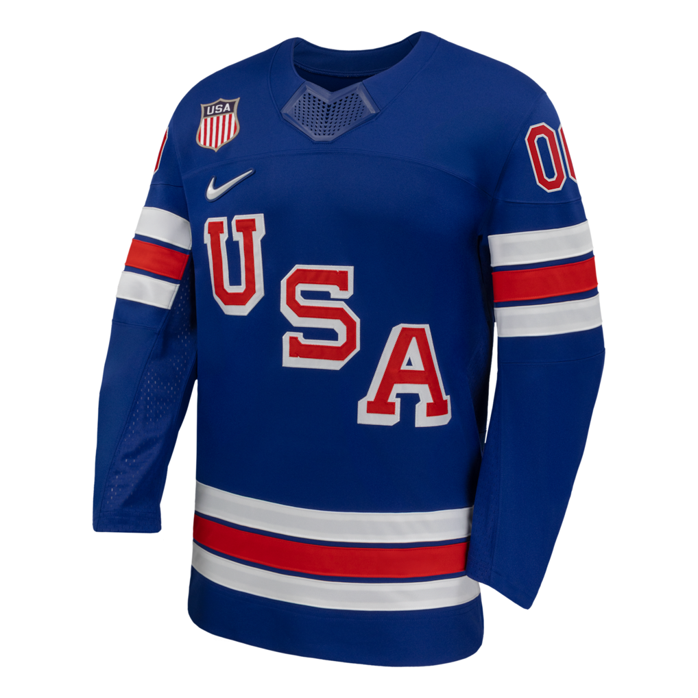 USA Hockey Nike 2026 Home Replica Custom Jersey - Royal