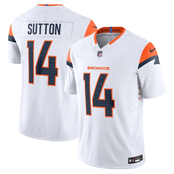 Courtland Sutton Denver Broncos Nike Vapor F.U.S.E. Limited Jersey - White