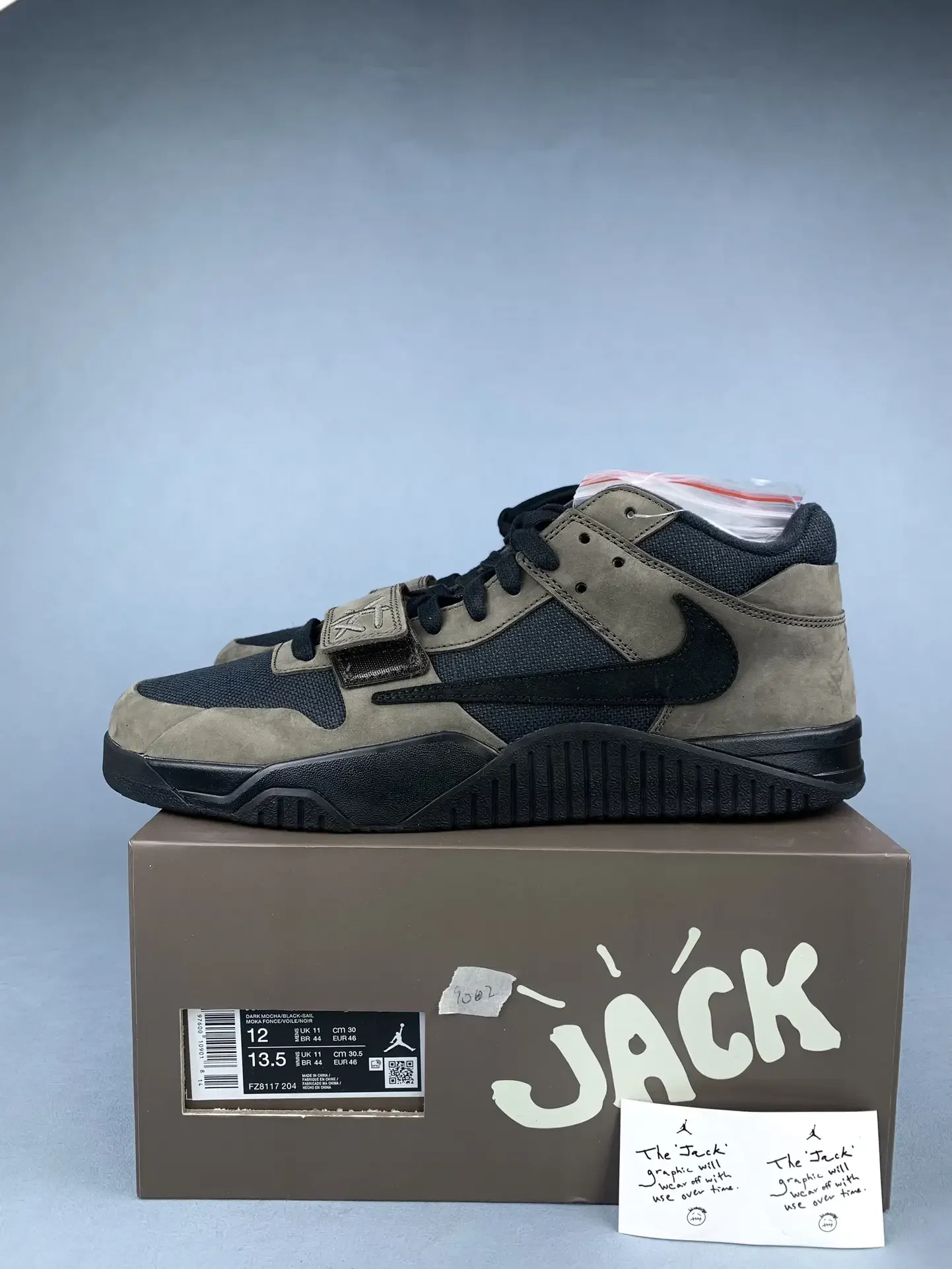 Travis Scott x Jordan Jumpman Jack TR “Mocha” Shoes product photo from LabelPicks