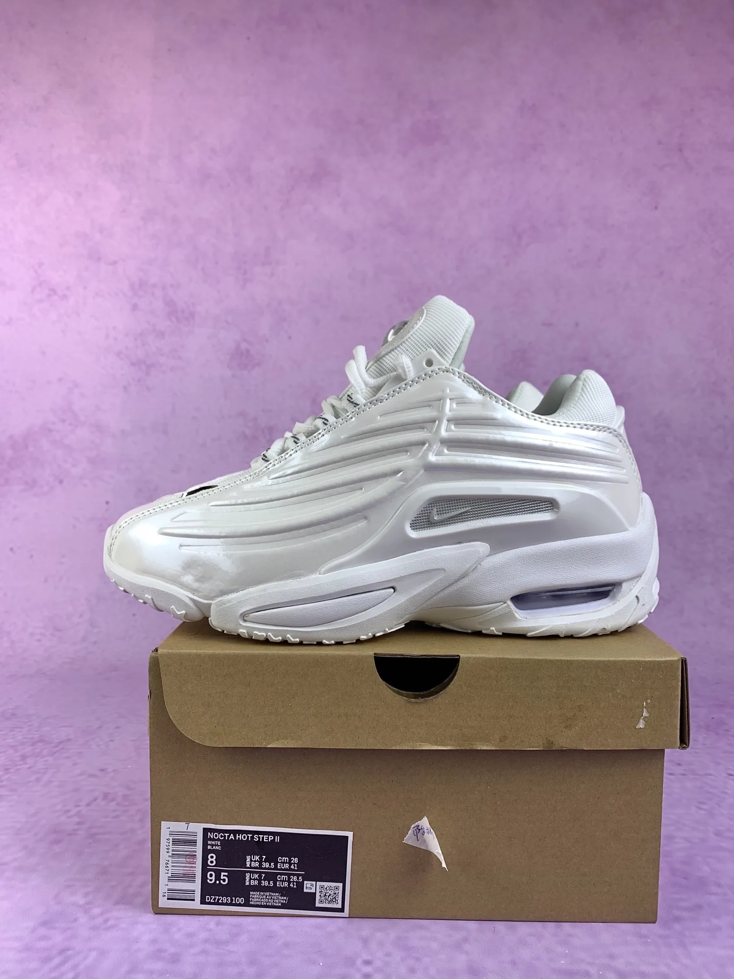 NOCTA x Nike Hot Step 2 “White” - White/Chrome/University Gold product photo from LabelPicks