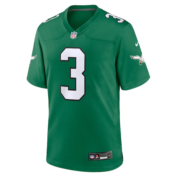 Nolan Smith Philadelphia Eagles Nike Alternate Game Jersey - Kelly Green