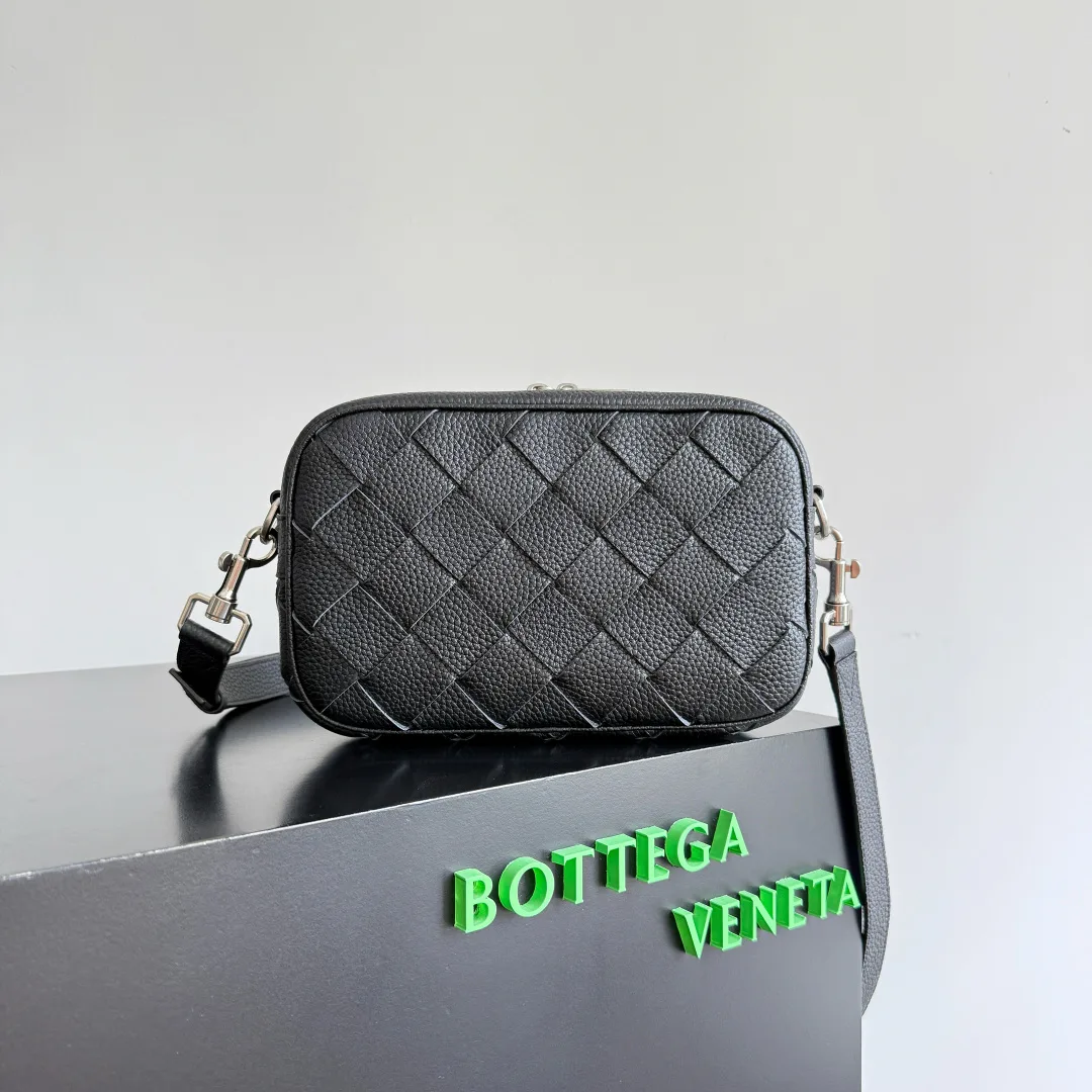 Bottega Veneta Intrecciato Woven Leather Crossbody Bag product photo from LabelPicks