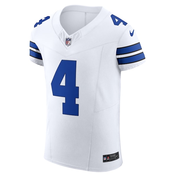 Dak Prescott Dallas Cowboys Nike Vapor F.U.S.E. Elite Jersey - White