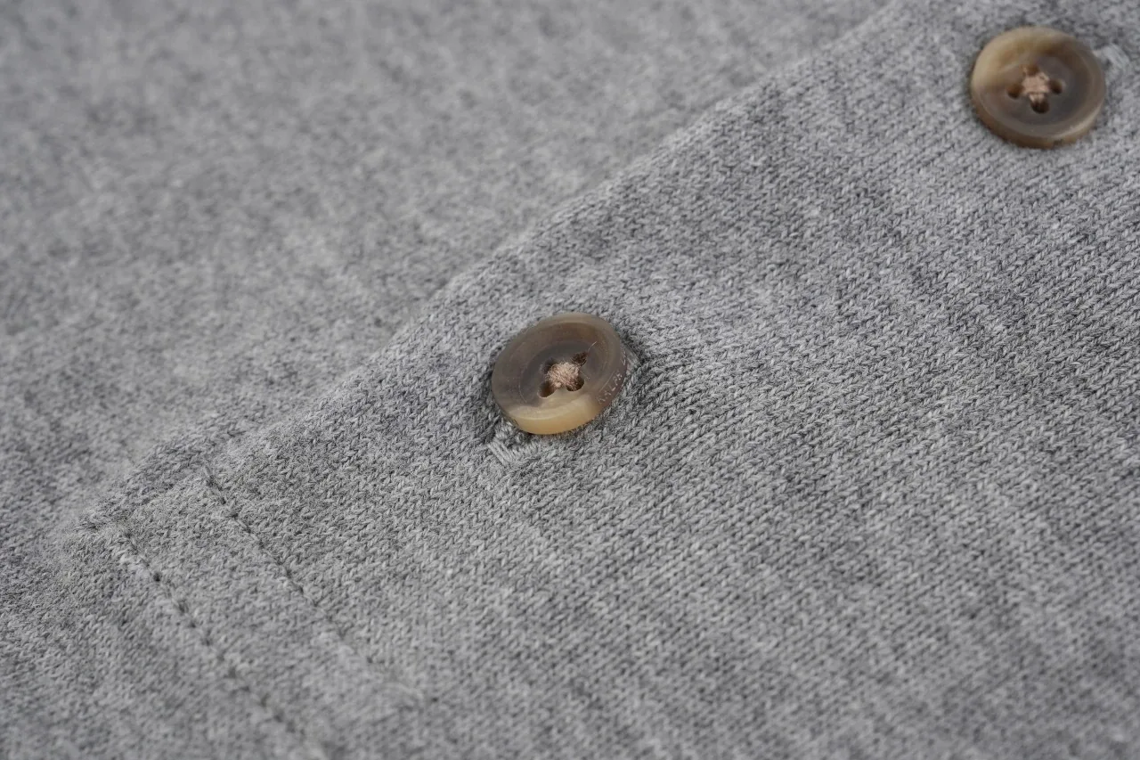 Ralph Lauren Grey Pony Embroidered Plain Knit Polo Shirt product photo from LabelPicks