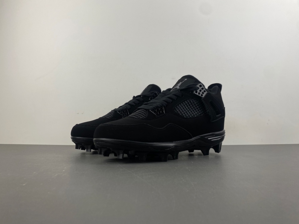 Air Jordan 4 Retro Black Cat Soccer Boots