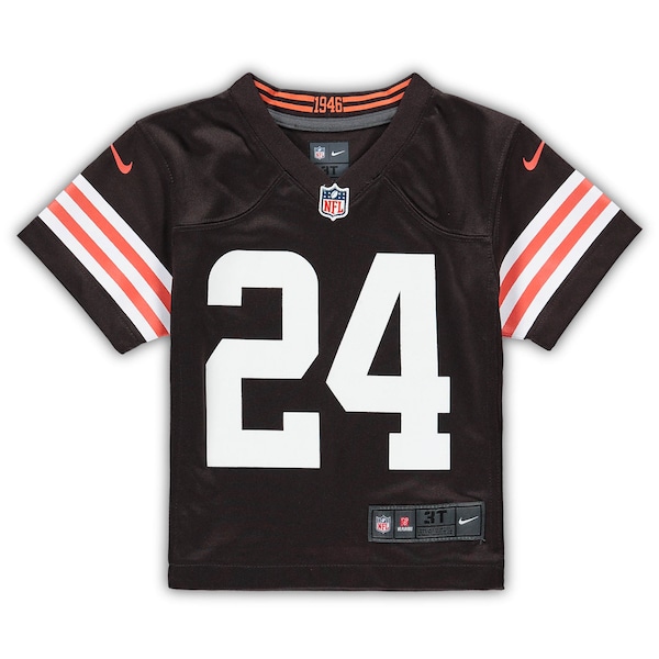 Nick Chubb Cleveland Browns Nike Toddler Game Jersey - Brown