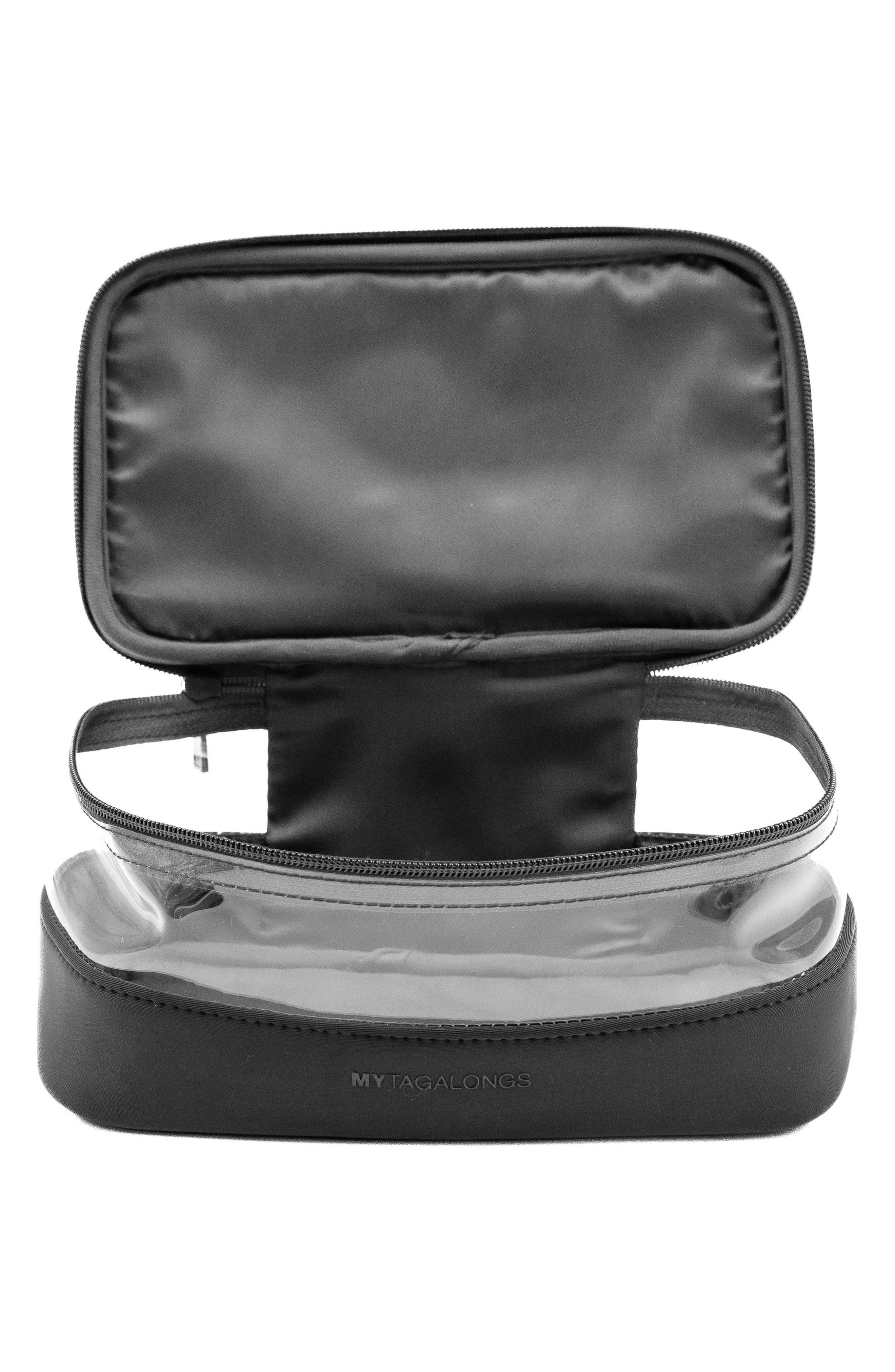 MYTAGALONGS Medium Clear Train Zip Case