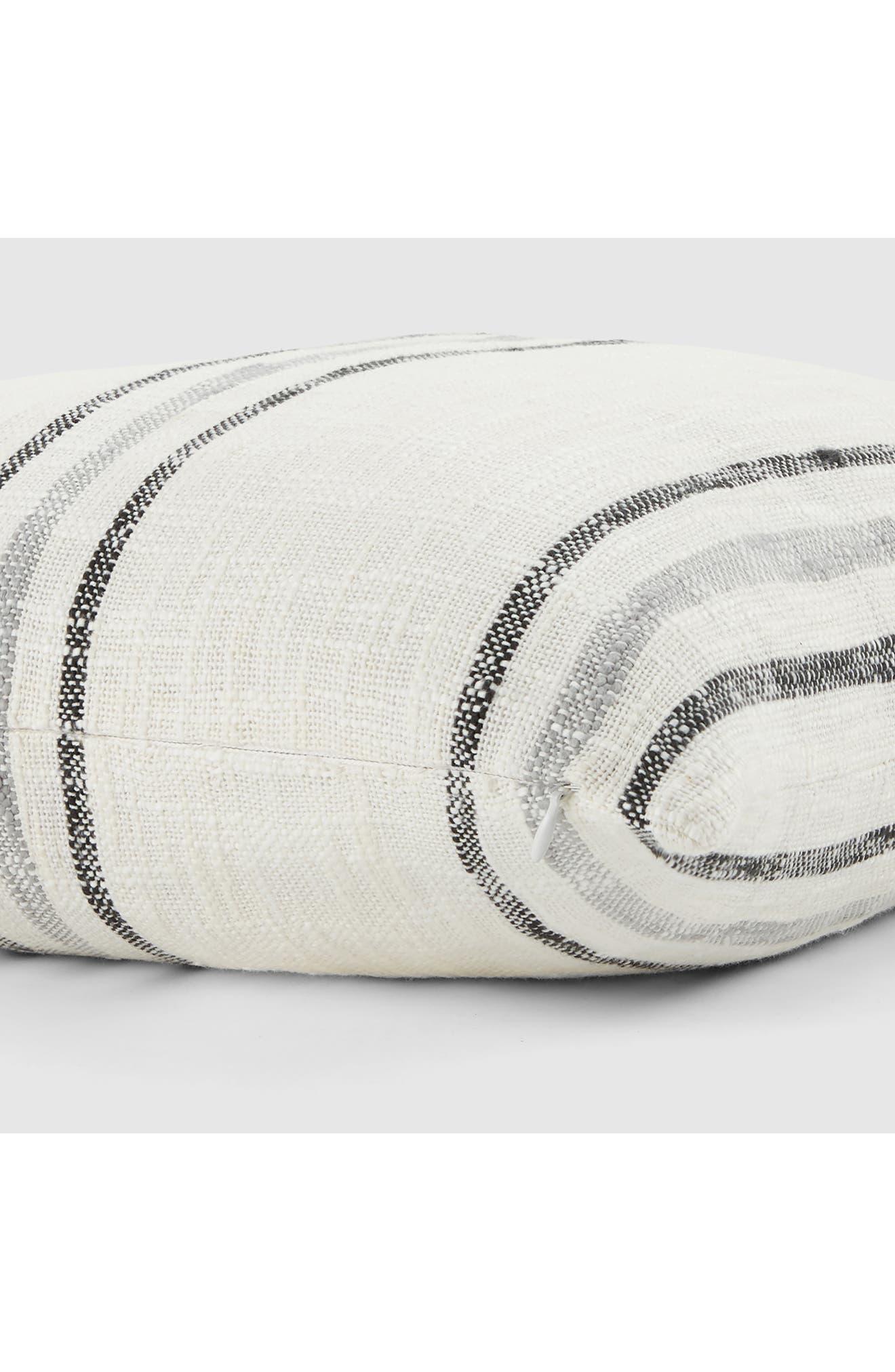 HOMESPUN Yarn-Dyed Stripe Cotton Throw Pillow