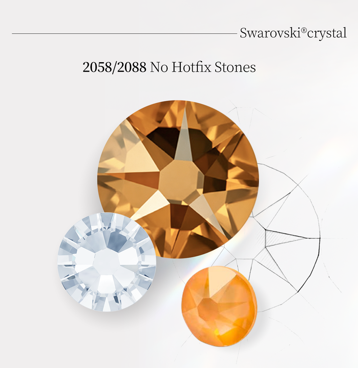 Swarovski Flat Back Crystals Hero