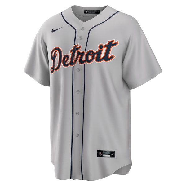 Tarik Skubal Detroit Tigers Nike Road Replica Jersey - Gray