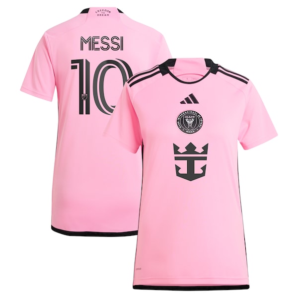 Lionel Messi Inter Miami CF adidas Women's 2024 2getherness Replica Player Jersey - Pink