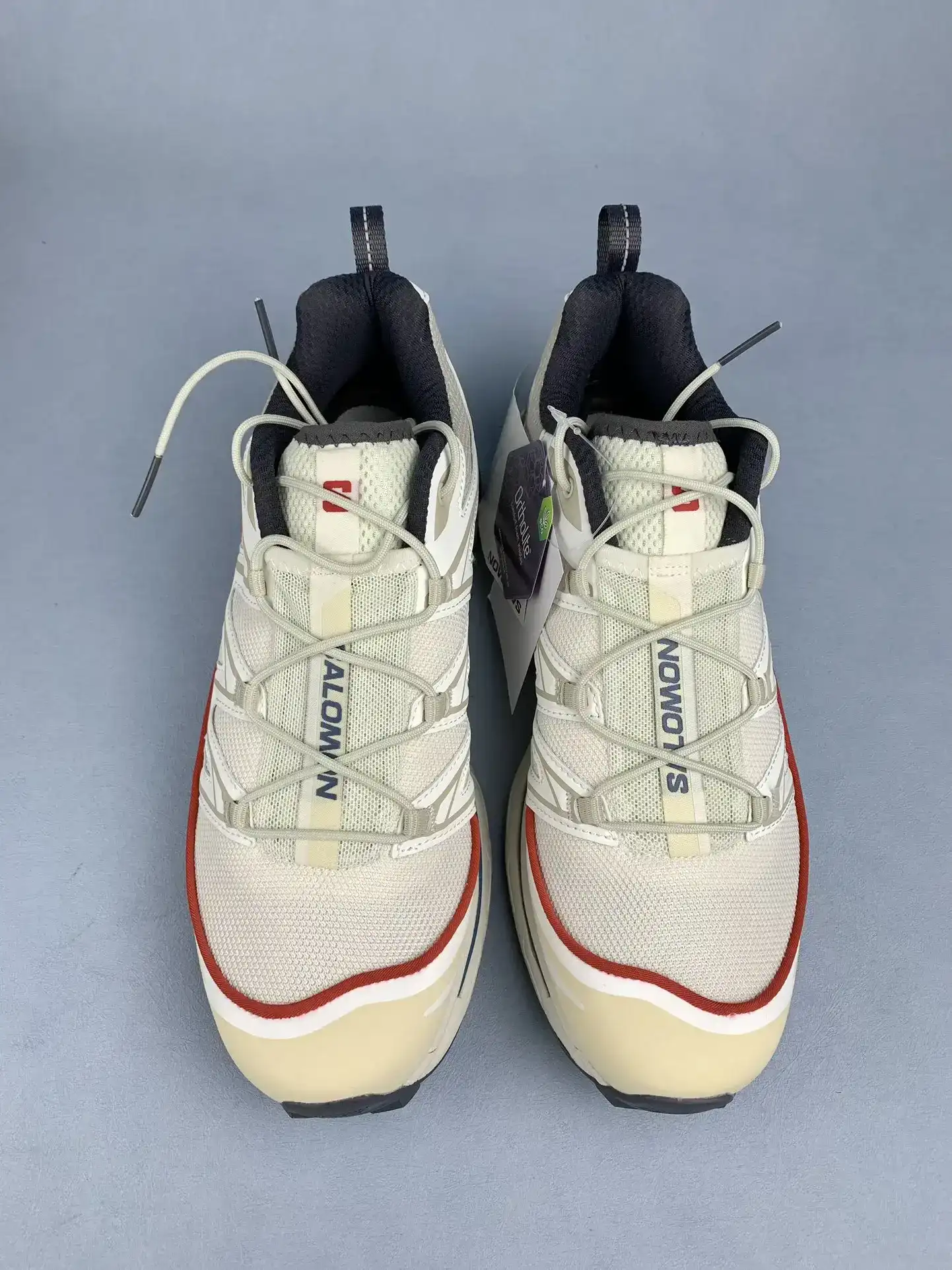 Salomon XT-6 Expanse “Almond Cream Aegean Blue” Shoes product photo from LabelPicks