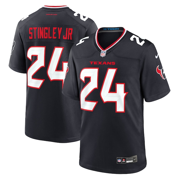 Derek Stingley Jr. Houston Texans Nike Game Jersey - Navy/Red/White