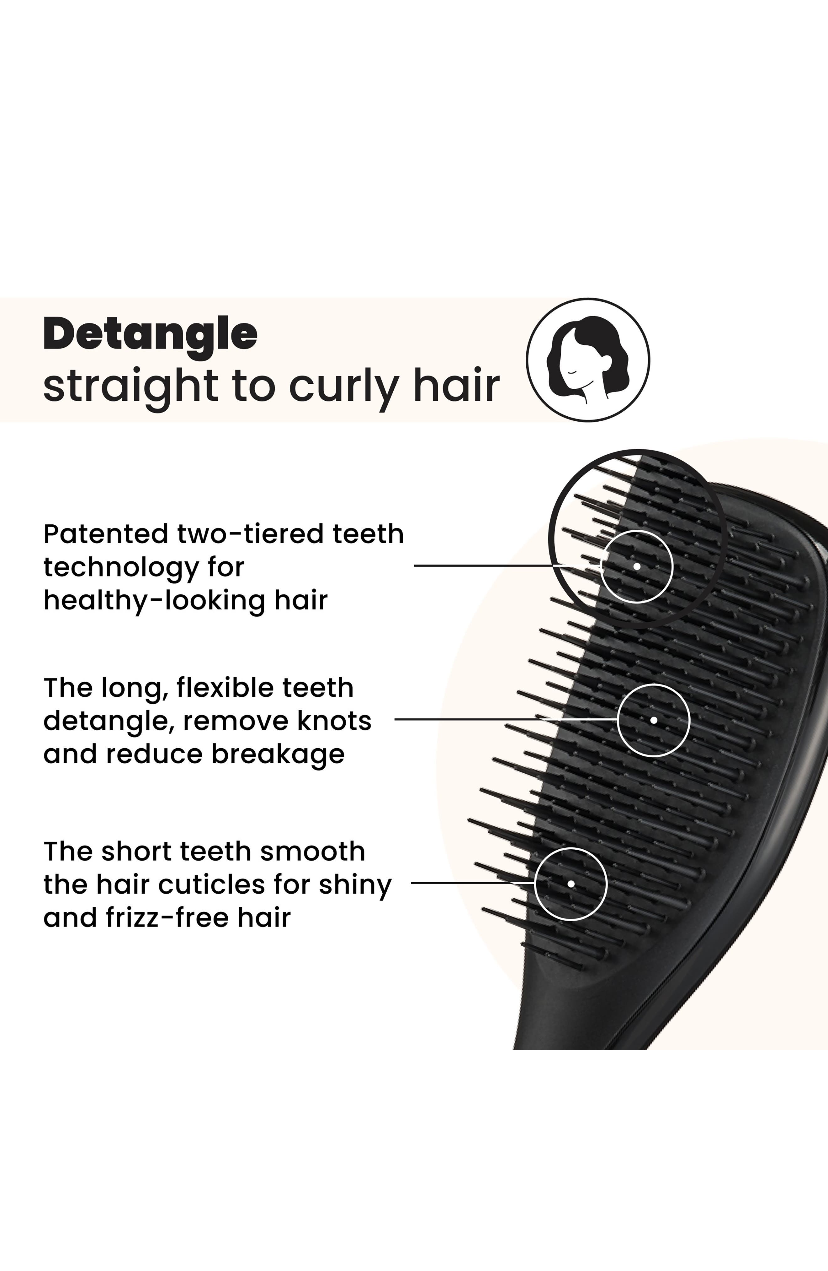 Tangle Teezer Mini Ultimate Detangling Hairbrush