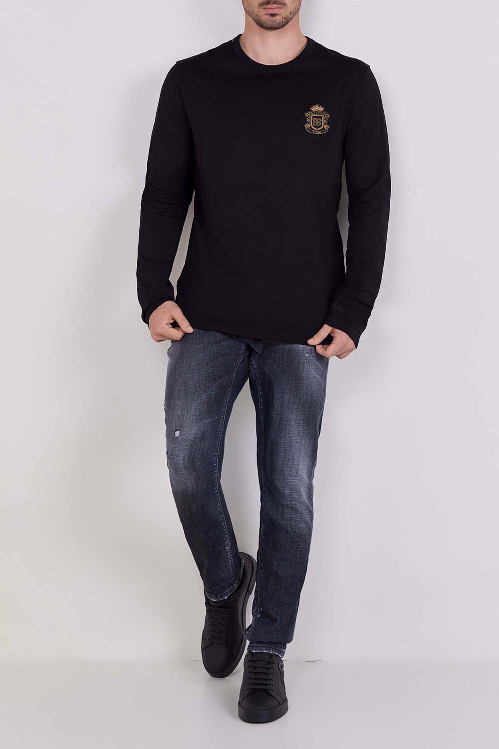 DOLCE & GABBANA חולצת טי שרוול ארוך