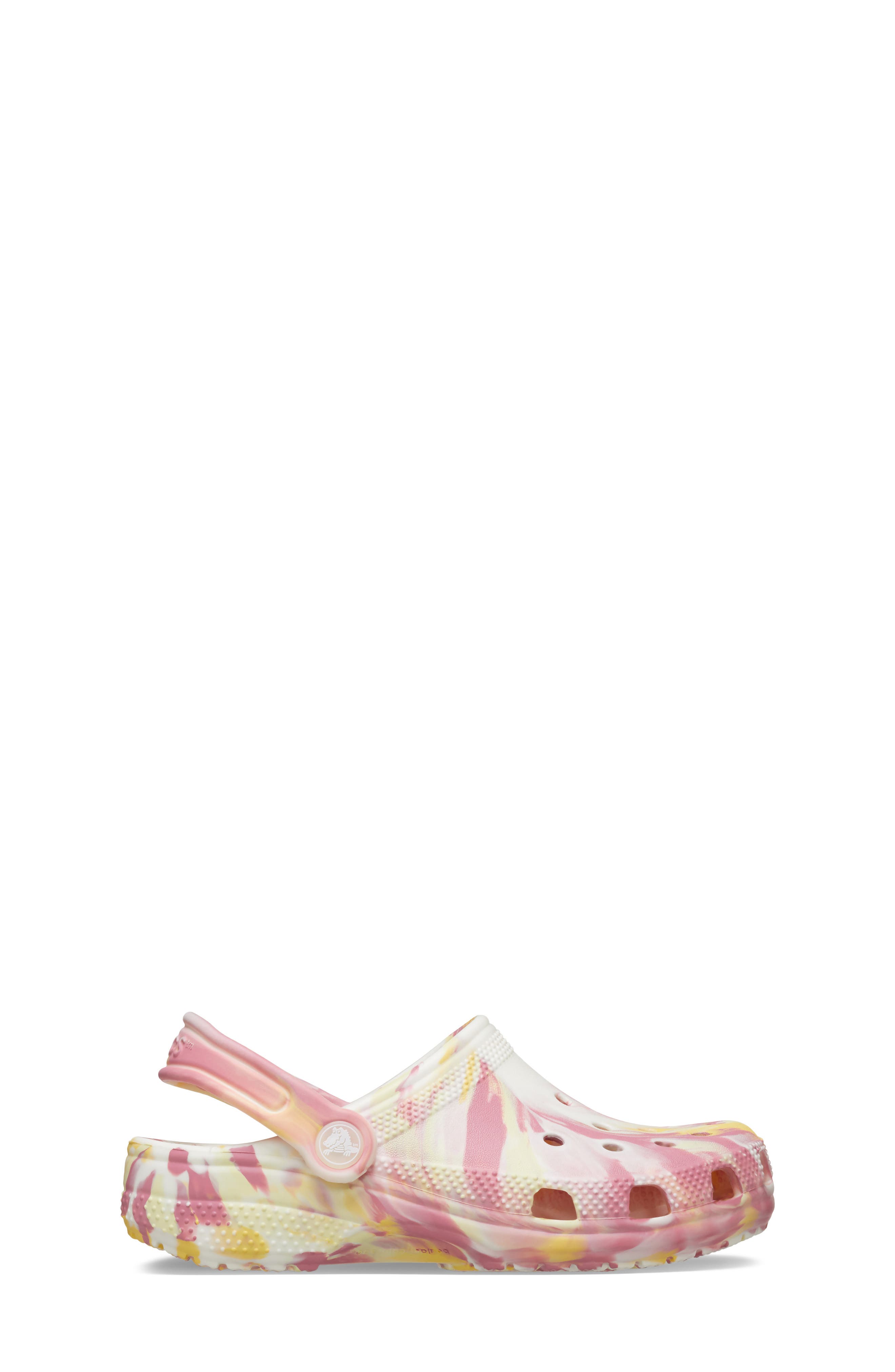 CROCS Kids' Classic Glow in the Dark Marble Clog