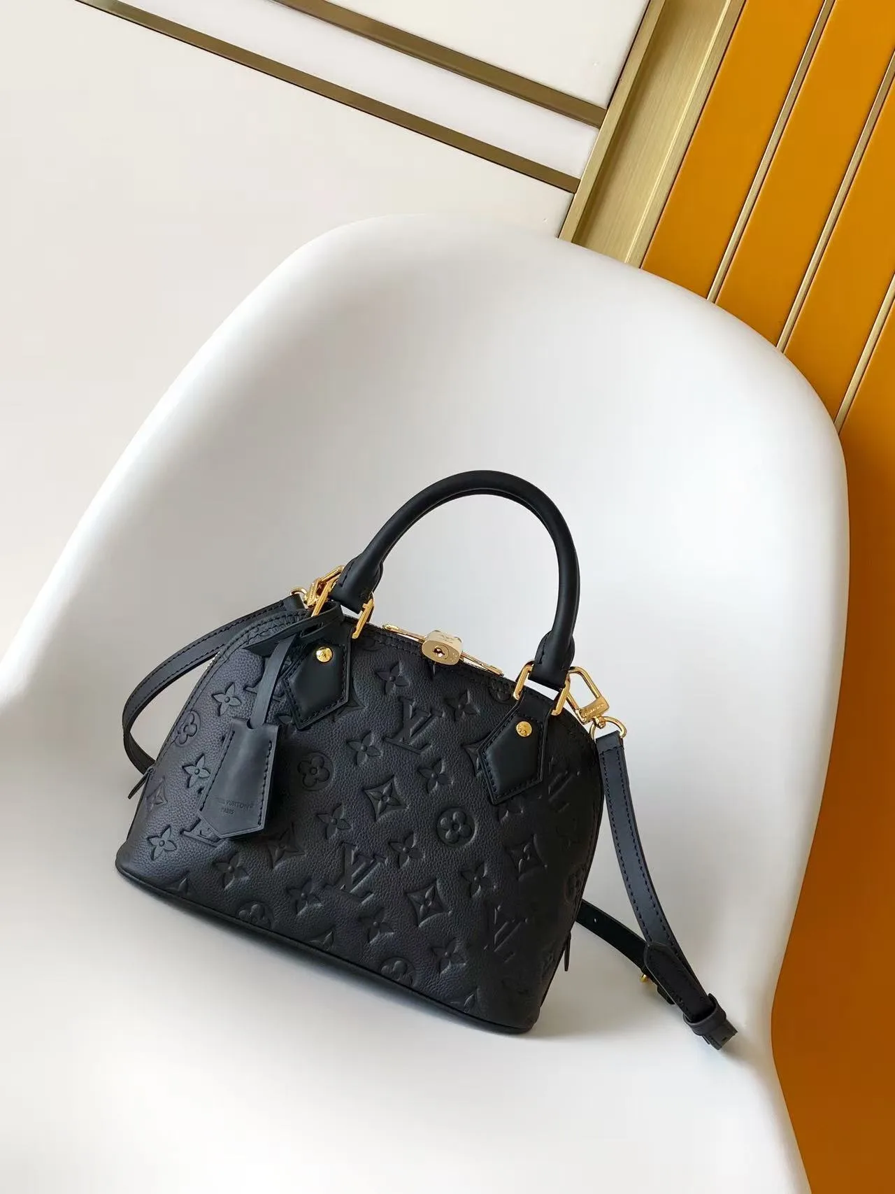 Louis Vuitton Alma Calfskin Top Handle Bag product photo from LabelPicks