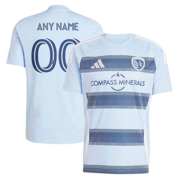 Sporting Kansas City adidas 2025 One KC Replica Custom Jersey - Light Blue