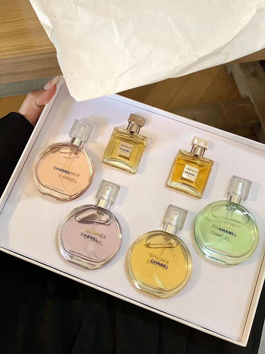 Chanel Gabrielle & Chance Perfume Gift Set – 6 Miniatures