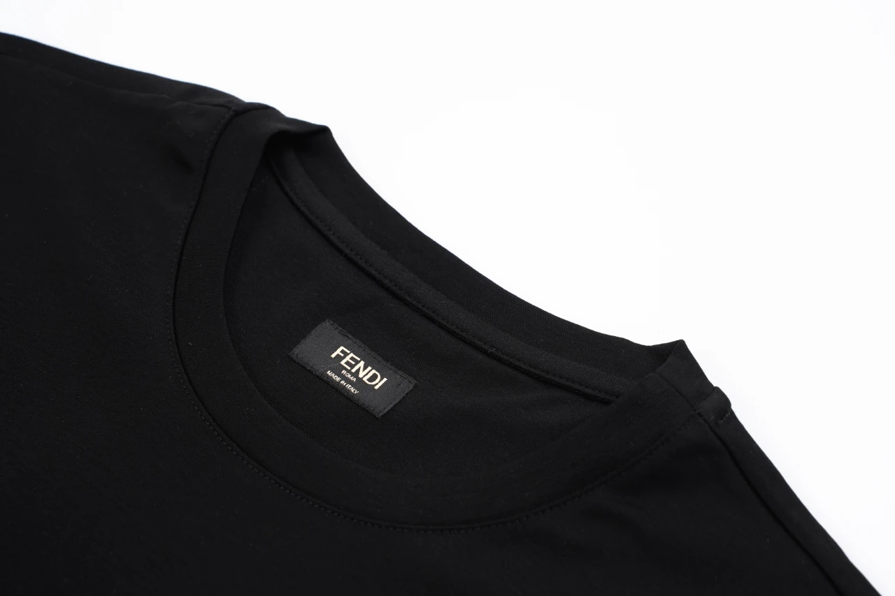 Fendi Black FF Chest Patch T-Shirt product photo from LabelPicks